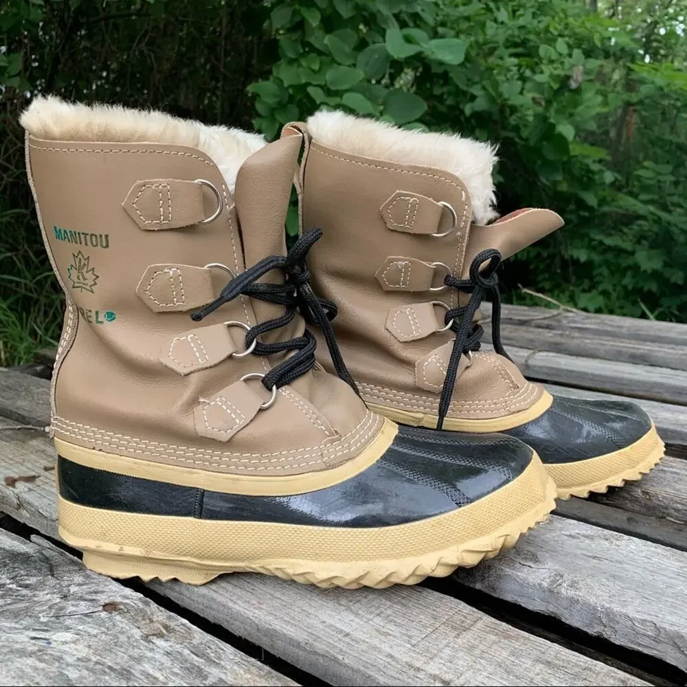 Sorel Kaufman Manitou winter pac snow boots Womens 7